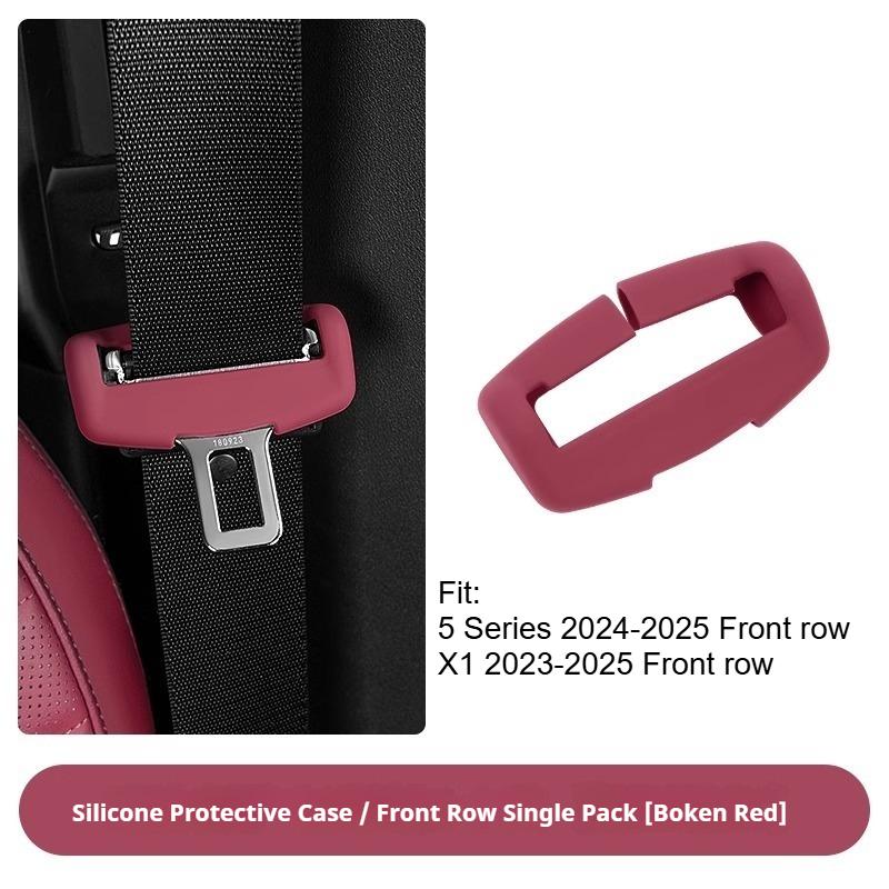 For BMW 1 2 3 5 7 Series X1 X2 X3 X4 X5 X6 X7 Car Seat Belt Protective Cover Anti-collision Scraper Car Interior Decoration