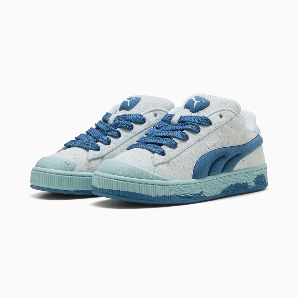 Puma Suede XL Comfortable Durable Low-Top Sneakers Unisex Sneakers Blue 399099-04