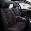 Premium 1-Seat Car Seat Cover Full Set PU Leather Quilted Front Protectors Cushion for SUVs Truck(Only 1 Seat Cover)