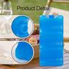 2x Ice Packs Cool Pack Leakproof Portable Versatile 650ml Freezer Blocks for Family Home