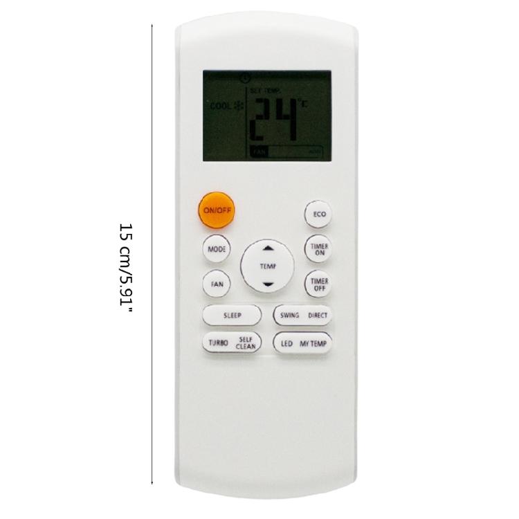 General RG57A7/BGEF RG57A6/BGEFU1 Air Conditioning Remote Control