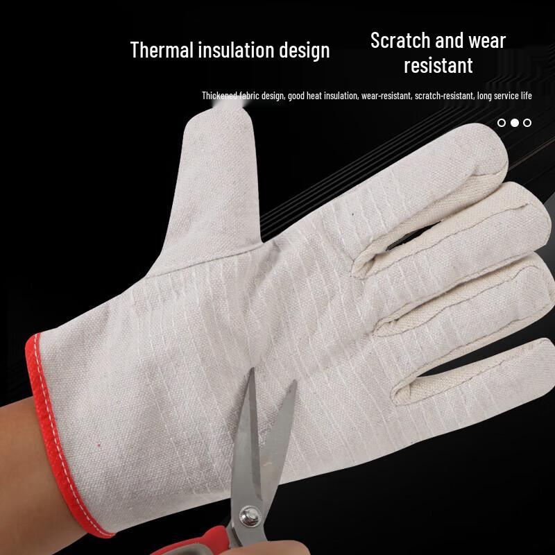 Thickened Canvas Work Gloves