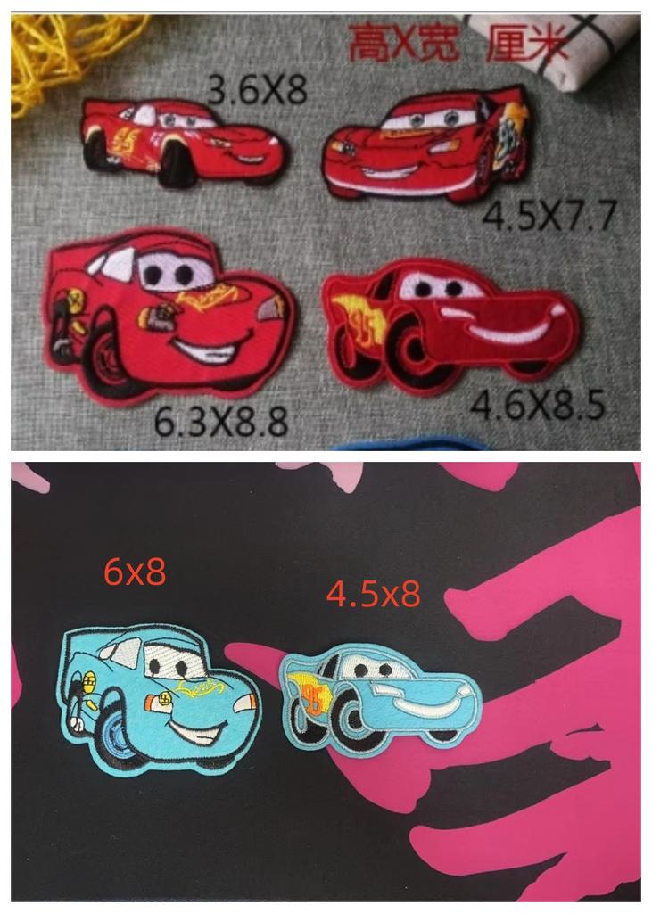 Тачки Pixar, глажка, гладильные и швейные нашивки, милые креативные украшения для одежды, мультяшные наклейки, праздничный подарок