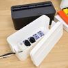With Plastic Lid Household Cable Management Box Storage Bin Power Cord Case  Charger