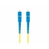 Câble Fibre Optique - LANBERG - FO-SUSU-SS11-0020-YE - 2m - SC/UPC-SC/UPC - Simplex - Jaune