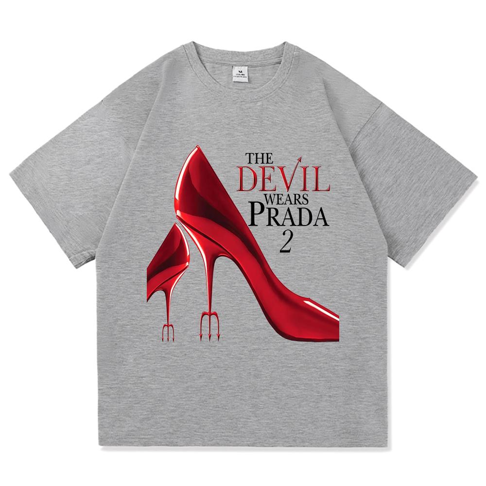 Andy Sachs Wear ILGWU T Shirt The Devil Wears Prada UnisexWomen Clothing Harajuku Clothes Vintage High Quality TShirts