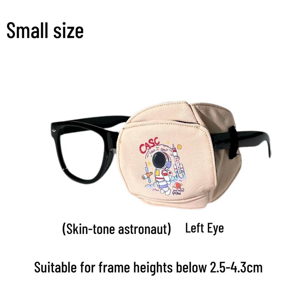 Детский патч для глаз из чистого хлопка при амблиопии для послеоперационных тренировок зрения и коррекции косоглазия/дальнозоркости