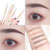 Extremely Fine Double-ended Eyebrow Pencil Female Not Easy To Smudge Eyebrow Drawing Tools for Beginners Rotating Automatic with Brush