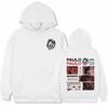 Rapper Paulo Londra Homerun Graphic Hoody Men Women Hip Hop Vintage Loose Sweatshirts High Quality Casual Fleece Hoodie Pullover