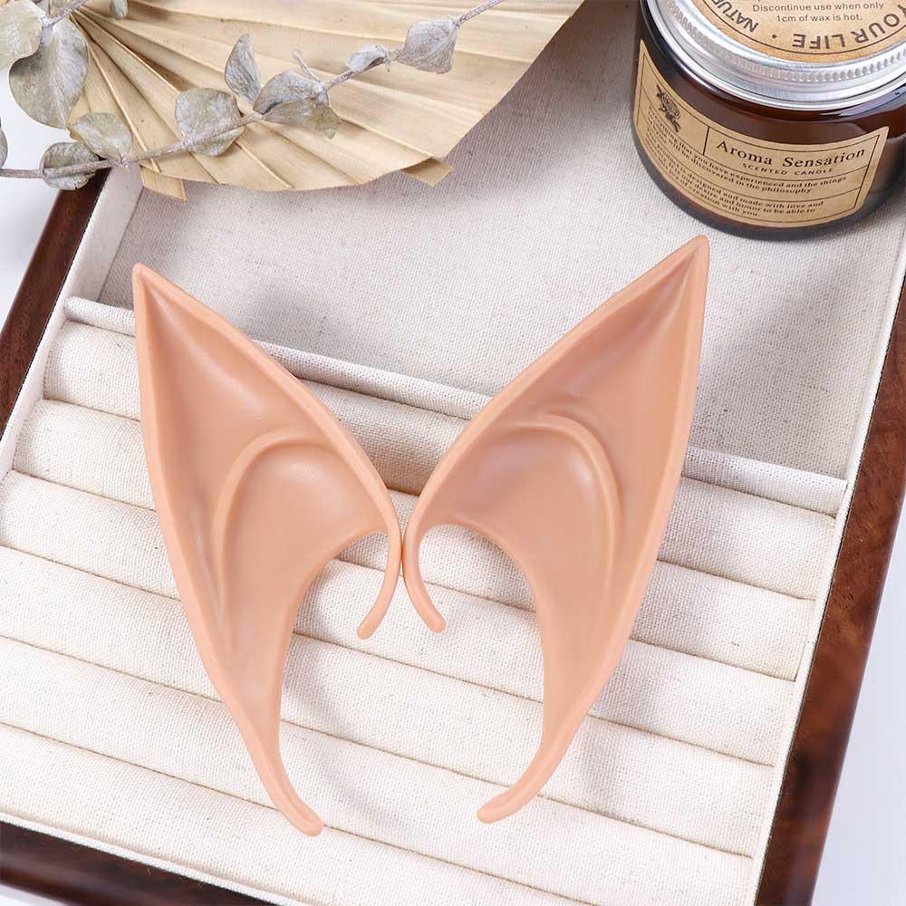 Unisex Role Play Photography Props Fairy Women Earrings False Ears Ear Cuff Jewelry Elf Ears