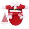 Christmas Dogs Costumes Funny Santa Claus Puppy Clothes For Small Medium Pet Xmas New Year Clothing Cat Kitten Winter Outfits