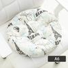 Coarse Cloth Round Style Cotton And Linen Style Seat Cushion Home Circular Cushion Japanese Style Futon Cushion Decoration