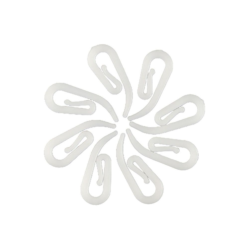 Качественное кольцо 100 шт. Подвесная белая вешалка для дома, крючки для штор, крючок для штор, крючки для подвешивания штор