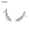 Lindon Women's Zircon Copper Alloy Earrings - Wedding Party Gift Pendant Earrings