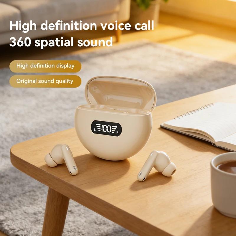 Xiaomi TWS In-ear Headset Wireless Bluetooth Earphone Digital Display Long Battery Life Sports Headphones Low Delay Earplug With Mic