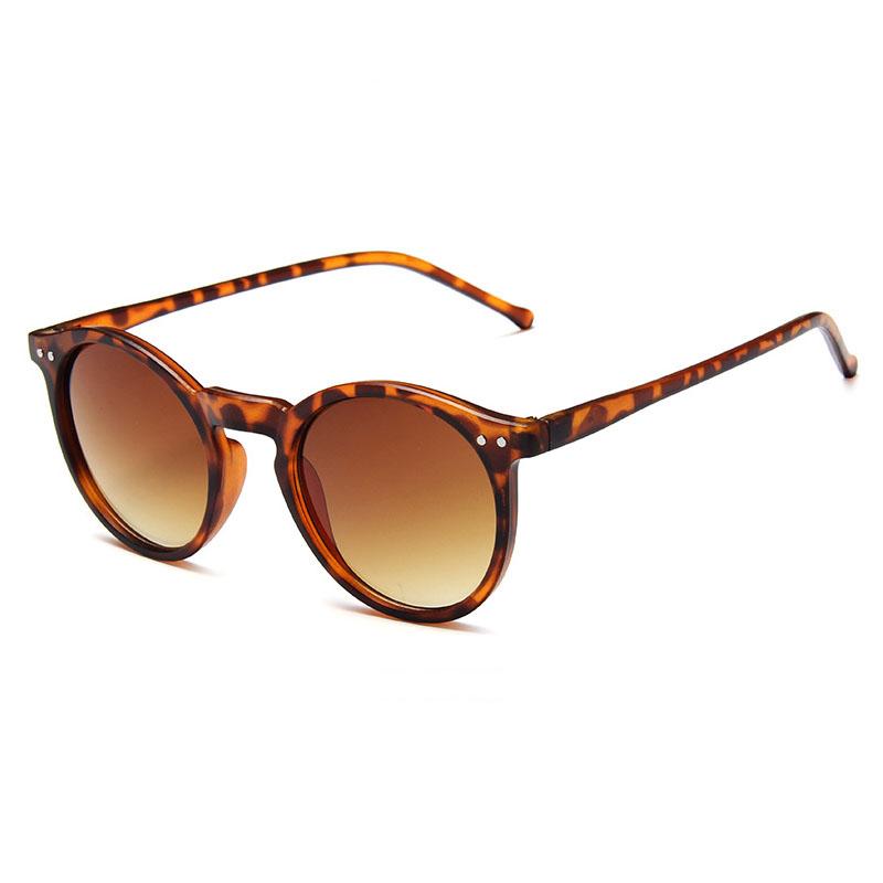Солнцезащитные очки Cat Eye Gradient, горячая распродажа, леопардовые, высокого качества, популярные, винтажные, для женщин и мужчин, круглые зеркальные, модные, унисекс, классические, изящные ювелирные изделия