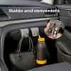 Metal Car Glove Box Hook, Fuzzy Plush Interior Hook, Front Seat Passenger Side Storage Hanger