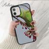 Чехол для телефона Rainbow Flower Bird Ringneck Parrot для iPhone 11 12 13 14 Pro Max mini XR XS SE 2020 7 8 Plus Samsung S21 S22