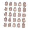 TOGEVAL 25-Piece Guitar Fingertip Protection Silicone Covers, Lightweight, Durable, and Portable for Music Performance, Compatible with Guitars, Ukule