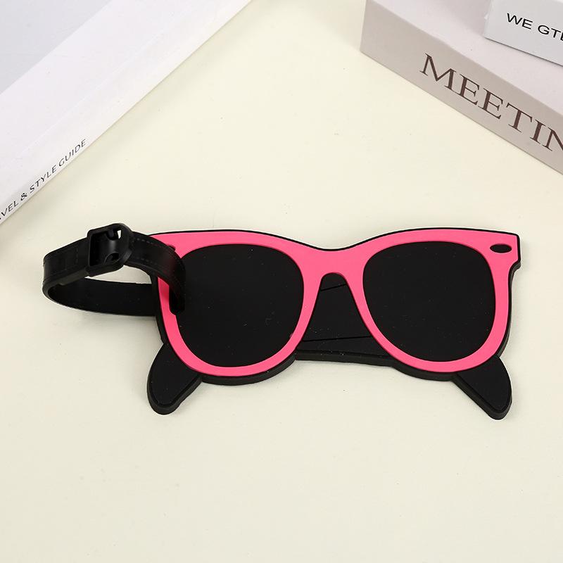 Мультяшные животные Силиконовые багажные бирки Креативные милые багажные бирки Бирка для чемодана Подвеска-брелок для путешествий Защита от потери