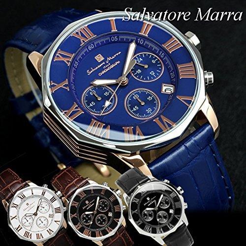 Часы Salvatore Marra Chronograph 10 ATM Water Resistant Italian Brand Online Shop Limited Model [Salvatore Marra] Mens [Product]