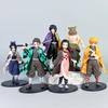 Anime Figure Kamado Tanjirou Nezuko Demon Slayer Figure Action Figures PVC Model Toys Zenitsu Figurine Inosuke Kimetsu No Yaiba