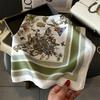 Hair Tie Square Scarves Soft Satin Scarf Temperament Neckerchief  Spring