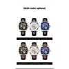 AILANG Men Automatic Mechanical Wristwatch Hollow Skeleton Dial Stainless Steel Band Business Sport Male Watch