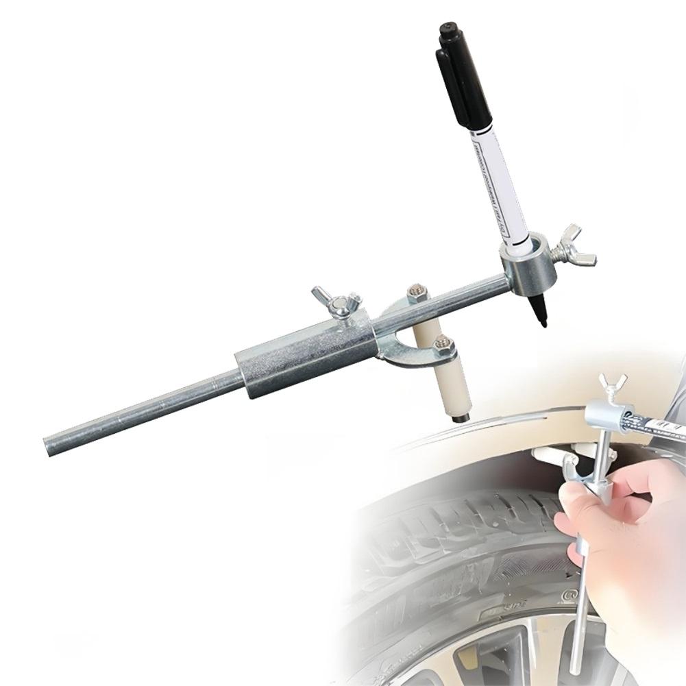 Инструмент для ремонта вмятин на листовом металле и маркировки бровей колес автомобиля для параллельных линий на кузове автомобиля и устойчивый к царапинам