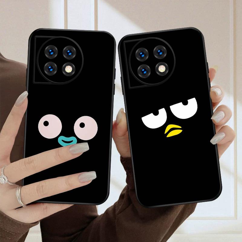 Два белых круглых глаза Для OnePlus 8 9 11 12 13 10 Pro 9RT 8T 12R Ace 3 5 2V Nord CE 4 Lite N20 30 200 силиконовый мягкий чехол для телефона