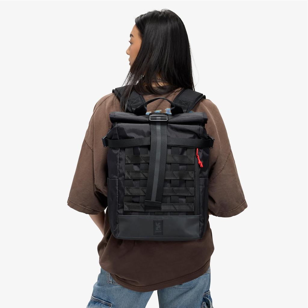 Хромированный рюкзак BARRAGE 18L (Текущая модель) BXRFBLACK XRF Черный Светоотражающий 18л Водонепроницаемый