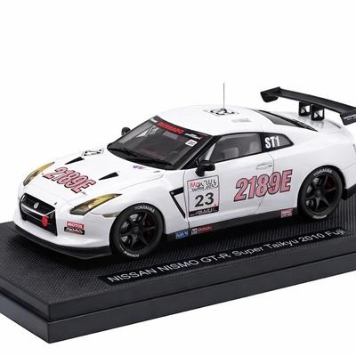 EBBRO Nissan Nismo Super Taikyu 2010 Fuji White 1/43 GT-R (Готовая модель)