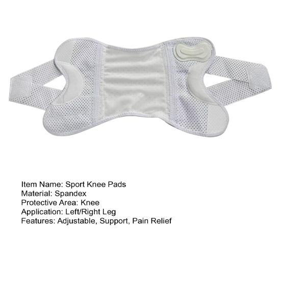 1 шт. Спортивный наколенник для женщин и мужчин, регулируемый компрессионный наколенник для поддержки колена при боли при артрите коленной чашечки, разрыве мениска, восстановлении после травмы, для бега
