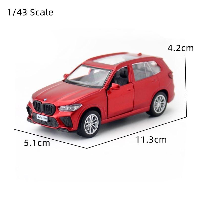 1/43 BMW X5 M IM Alloy Car Model Diecasts & Toy Vehicles Miniature Scale Model Car for Children Collection Ornaments Gift