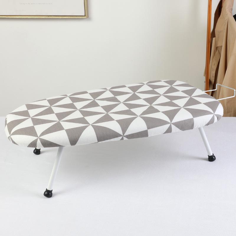 Складная настольная гладильная доска с термозащитным чехлом для электрических утюгов