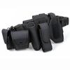 Tactical Battle Belt Airsoft Duty Belt Set Adjustable Nylon Military Security Belt Hunting Belt Gun Holster Baton Holder