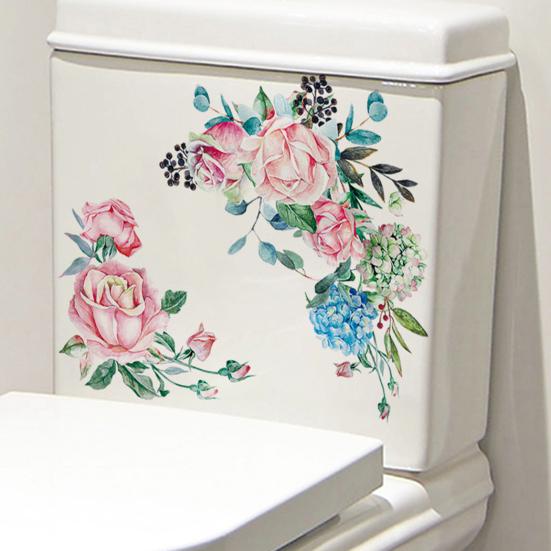 Наклейка съемная самоклеящаяся водостойкая ПВХ ванная комната настенное художественное украшение наклейка товары для дома