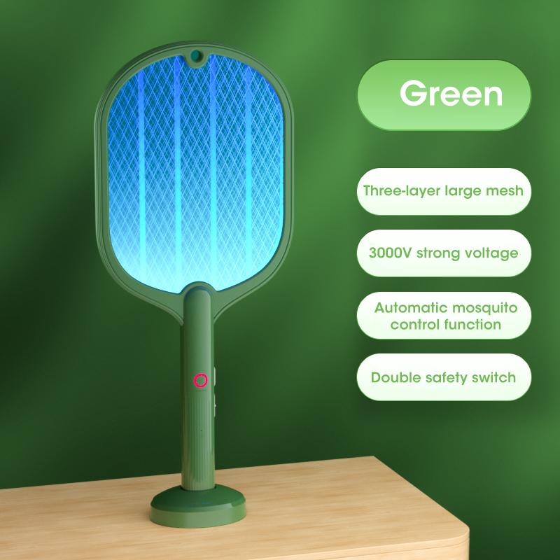 UV Light Mosquito Killer Lamp Bug Zapper Summer Electric Fly Swatter Mosquito Trap Flies USB Chargeable Mosquito Swatter Killer