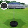 1/2Pcs Umbrella Base Weight Oxford Cloth Waterproof Heavy Duty Round Square Rectangle Sandbag