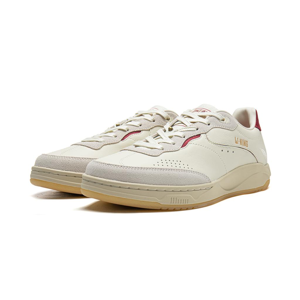 Li Ning x GUGONG Противоскользящие амортизирующие дышащие увеличивающие рост низкие кеды для скейтборда Унисекс AGCV459-1