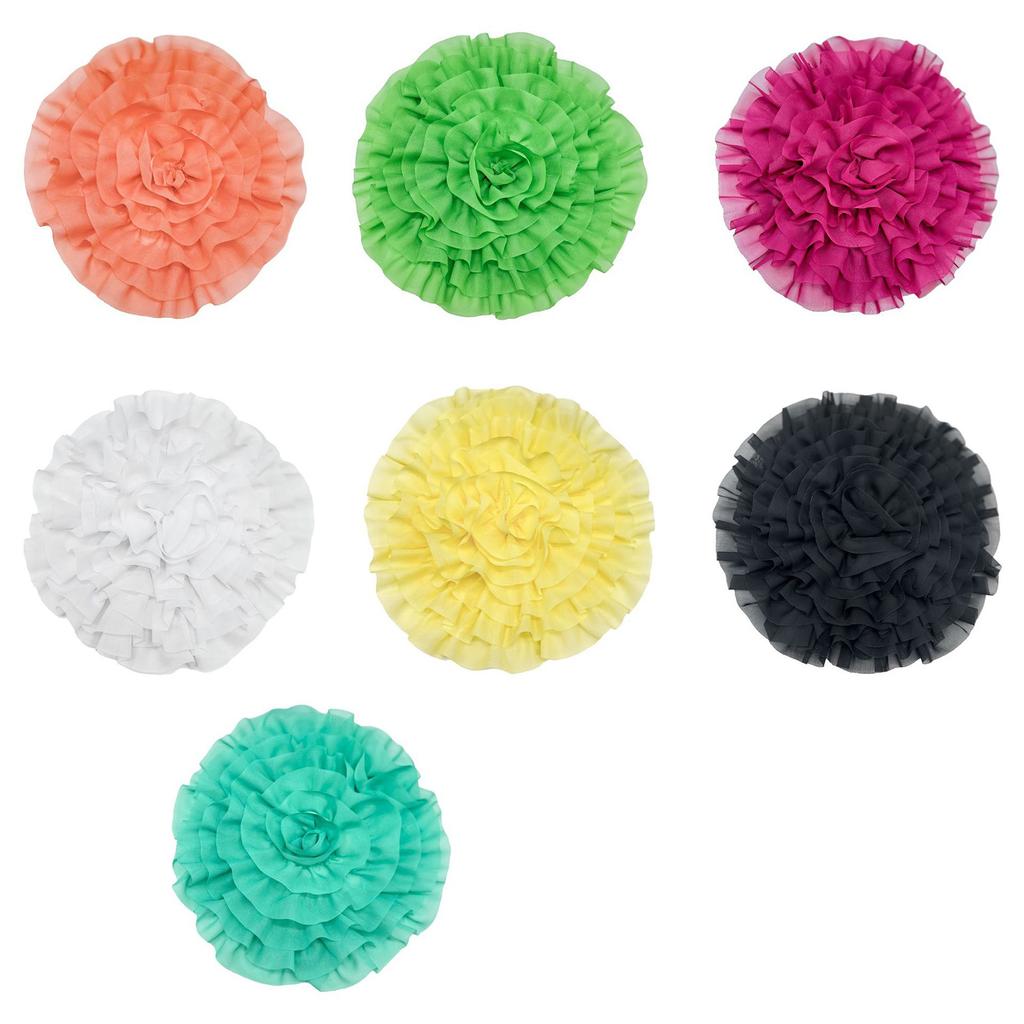 Eye-Catching Oversized Flower Applique for Clothes Hat Sewing Patches DIY Scarf Wedding Dress Decors Accessories