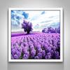Алмазная вышивка Цветок лаванды DIY Вышивка крестиком Алмазная картина Пейзаж Алмазная мозаика