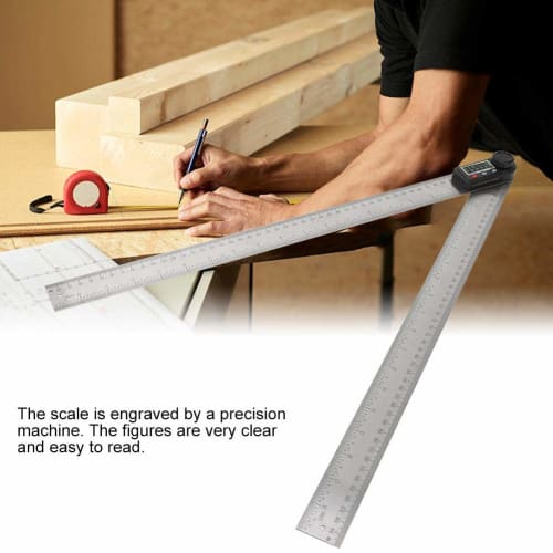 Vicfund Goniometer, Angle Meter, Digital Protractor, Carpenter's Gauge (500mm)