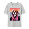 Beagle Dog Mount Fuji Tshirt Japanese Style Men T Shirt Funny Top Tshirts for Men Streetwear Mens Cotton Clothes