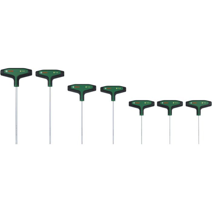 Set de 7 tournevis BOSCH - Torx a poignée en T