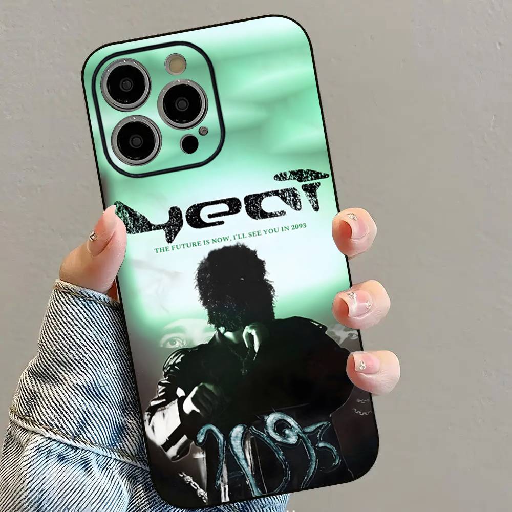 Чехол для телефона Y-Yeat Lyfestyle для iPhone 16 15 14 13 12 11 PRO MAX PLUS Mini, мягкий ТПУ, приятный для кожи