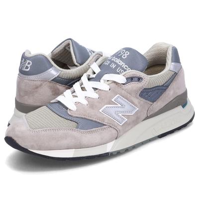 Кроссовки IN [New Balance] Мужские [U998GR] [Сделано в США] [USA Made] [Серый] [Ширина D] (28,5 см) [Использовал]