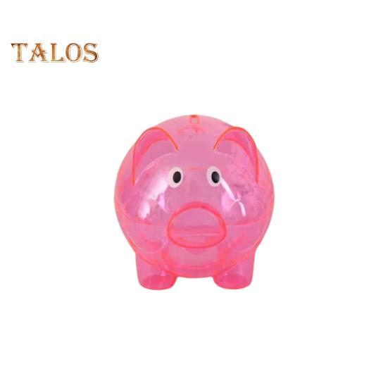 Копилка для хранения вещей с гладкой поверхностью, изысканное качество изготовления, уникальная коробка для экономии денег в форме милой мультяшной свиньи, домашний декор