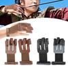 Adjustable Archery Finger Guard Wear-resistance Archery Protective Glove Archery Finger Glove