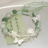 Браслет из бисера в китайском стиле с имитацией нефрита и лотоса для женщин, ювелирный подарок, дизайн, браслет с подвеской в виде бабочки